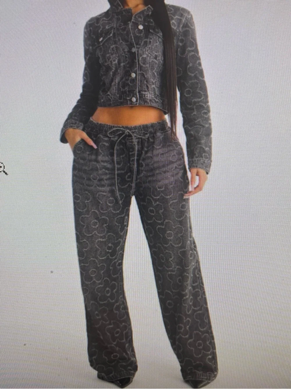 Fashion Nova Denim Set